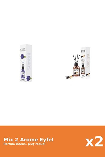 Eyfel Set 2 Mix Eyfel: 1x Vanilie, 1x Zambile