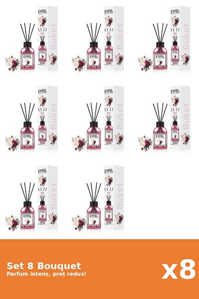 Eyfel Set 8 Odorizant Bouquet, 120 ml