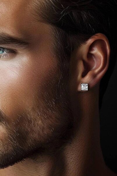 New Obsessions Zircon Square Luxury Solitaire Earring Set 6 Pack