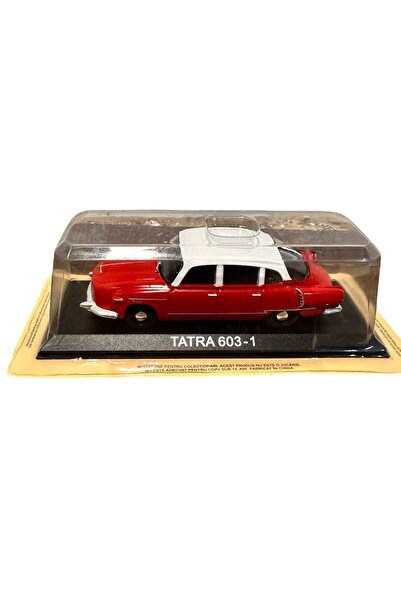 JPT Tatra 603-1 Κόκκινο-Κρεμ Die-Cast Μοντέλο Κλίμακας 1:43
