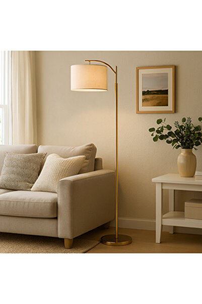 co arma A distinctive decorative lamp, a floor lamp with a shade, 170 cm tall...