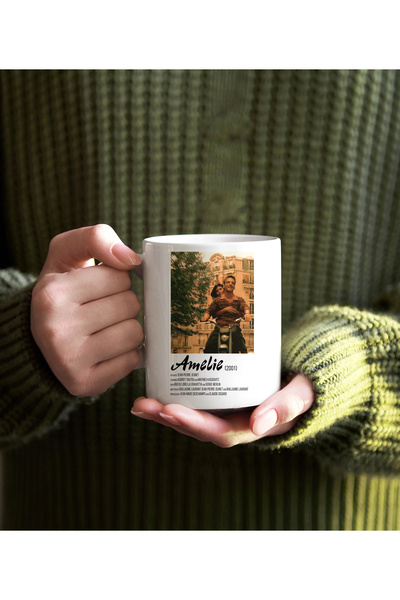 Darkia Amelie Film Printed Gift Porcelain Mug