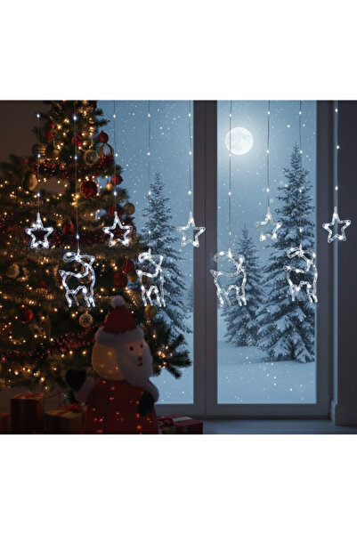 REDz Accessories Decorative Christmas installation with 3D shapes (reindeer, ...