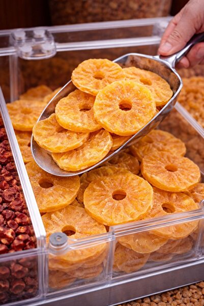 ZADE1937 Dried Pineapple Slices Natural Dried Pineapple 500 Grams