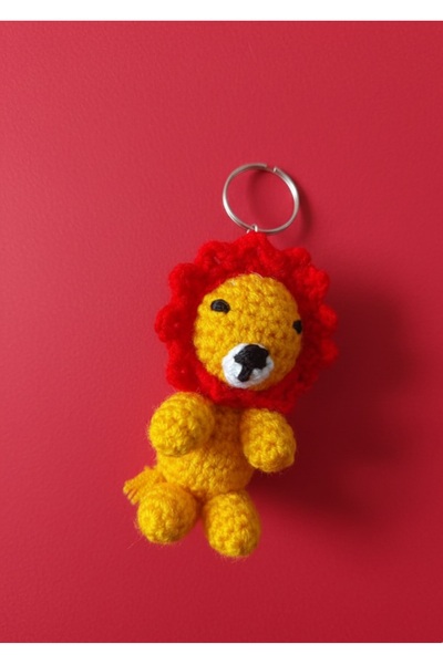 perasse Galatasaray Aslan anahtarlık amigurumi