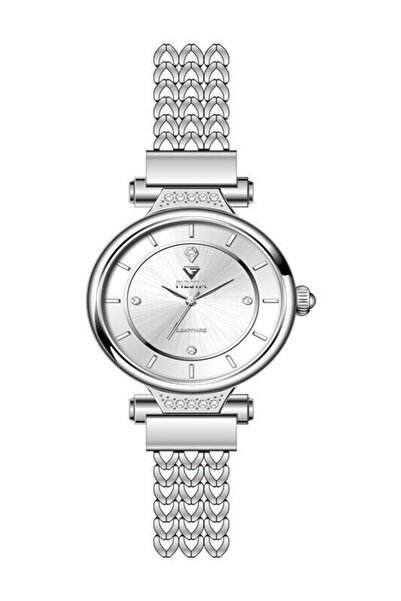 Fiesta F24092L Steel Band,Sapphire Anti-Scratch,5 Atm Women's Wristwatch