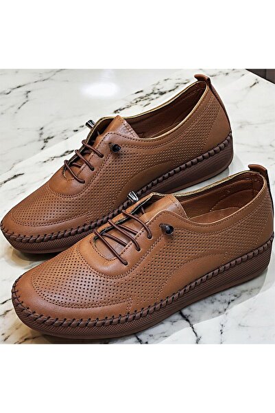 KAFKASLAR AYAKKABI Genuine Leather Orthopedic Casual Sports Model Daily Women...