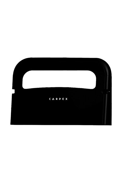 Carpex Optima Klozet Kapak Örtüsü Dispenseri Siyah