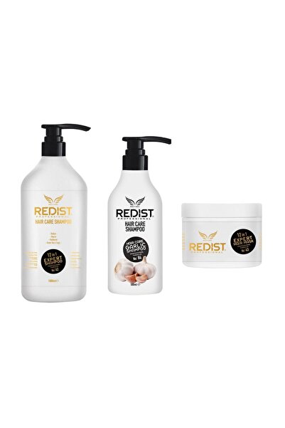 Redist Package: Shampoo 12 in 1 Expert 1000, Garlic Shampoo 500ml and Mask 12...