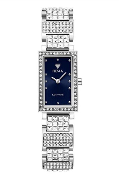 Fiesta F24095L Steel Band,Sapphire Scratch Resistant,5 Atm Women's Wristwatch