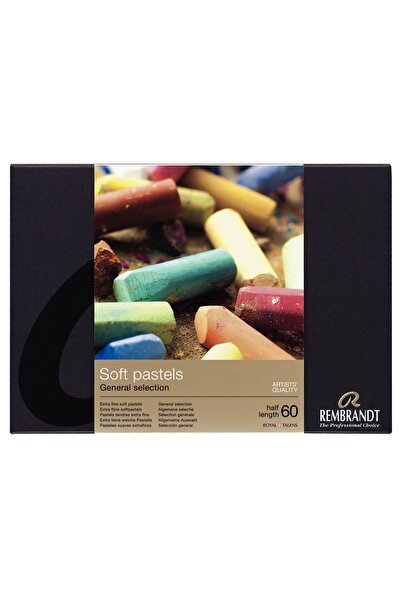 Rembrandt Soft Pastel Set Half Rt31823133 Talens Half Size 60 Pcs