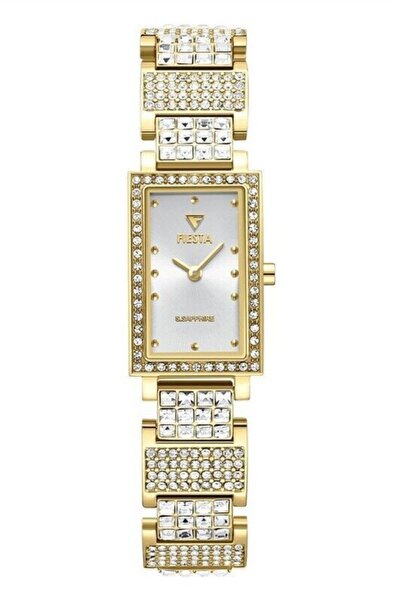 Fiesta ساعة يد نسائية F24095L بسوار فولاذي