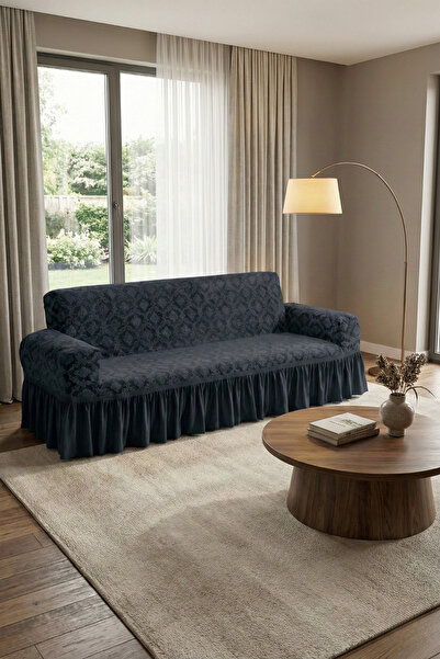 kutlale Jacquard 3-Seater Ottoman Pattern Armchair, Sofa, Sofa Bed Cover, wit...