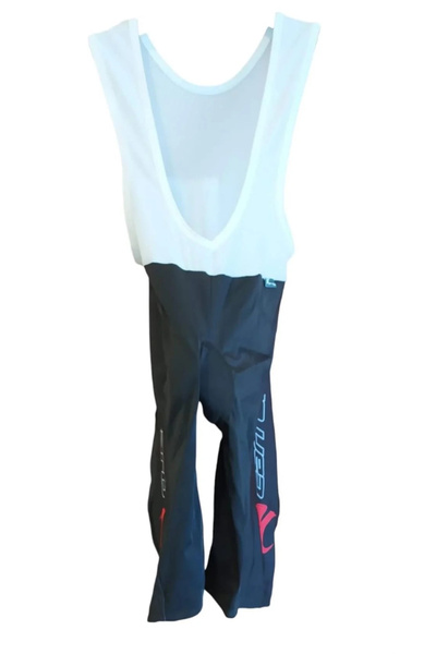 Carraro ASKILI BIKER SHORT L مقاس P09 أسود أبيض 2008815