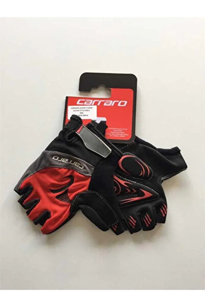 Carraro Short Finger Gloves V7 a Medium Red
