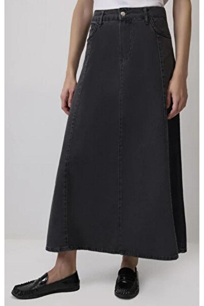 Touche A Kesim Denim Etek