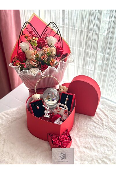 Ahsen Collection Harika Kırmızı-Delux