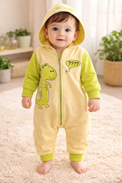 HUNNY BABY Fermuarlı tulum