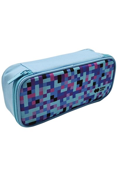 HAPPY COLOR Penar dreptunghiular cu un fermoar si o extensie, Pixi, albastru,