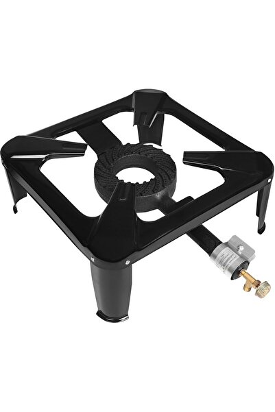 Kraft Pirostrie, aragaz portabil pe gaz cu reductor, din fonta, 8 kW,