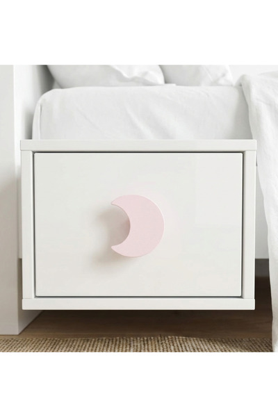 Baylin3D Moon-Shaped Cabinet Handle - Children's Room, Modern and Stylish - S...