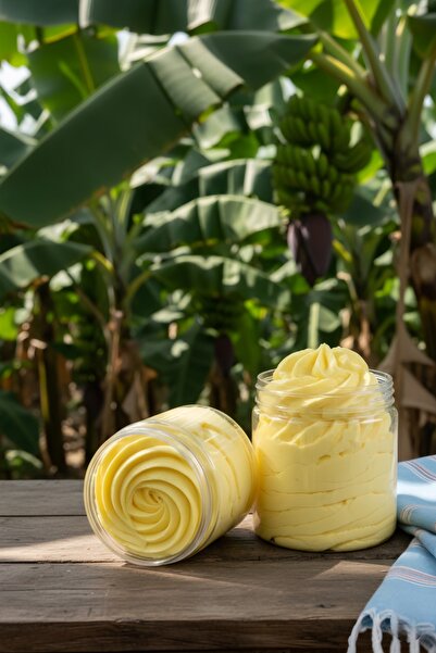 Günebakan صابون تقشير وغسول رغوي بالموز 210 مل