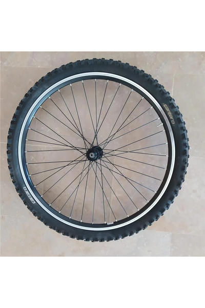 Carraro 26X2.10 XLC LASTİK+JANT TEL ÖRÜLÜ KALIN TEKERLEK DAĞ V FREN UYUMLU