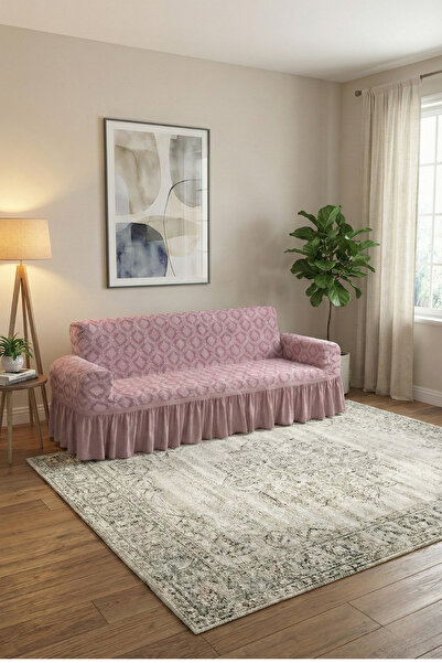 kutlale Jacquard 3-Seater Ottoman Pattern Armchair, Sofa, Sofa Bed Cover, wit...