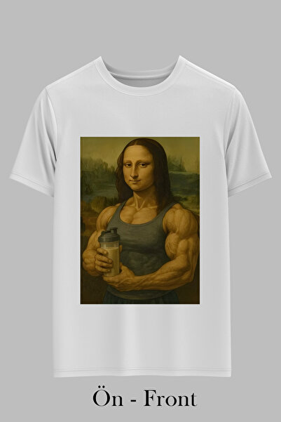 OXVİN Buff Lisa - Obična majica sa printom