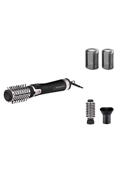 Rowenta Perie rotativă Activ'Dry & Style CF9550F0, 1000 W, 3 accesorii, 3 tem...