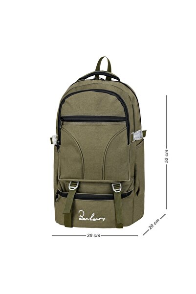 barberri Canvas Fabric Reinforced Punterez Stitching Fully Lined Mountaineeri...