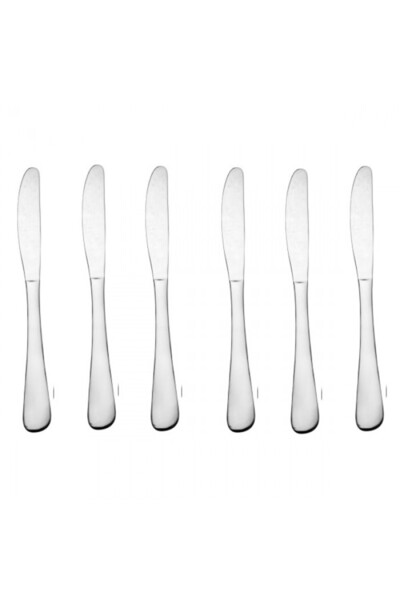 Culinaro Set of 6 medium appetizer knives NATALY, stainless steel