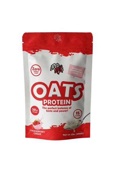 BIG RAMY LABS Red Rex Oats, Strawberry Cream, 2 LB