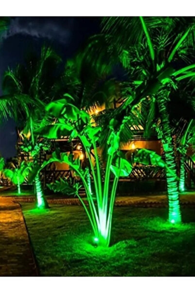 Horoz 20 Watt Yeşil LED Bahçe ve Çim Aydınlatma Projektörü | Dış Mekân Peyzaj...