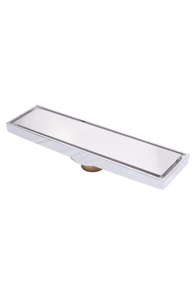 Trendy's Τραπεζομάντιλο TRENDY, γυαλιστερό χρώμιο 30 X 8 cm, έξοδος 40 mm, αν...