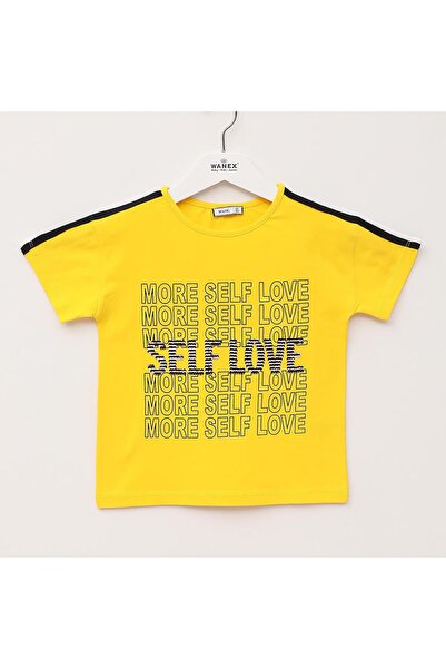 WANEX Tricou cu mânecă scurtă pentru fete - 32574 - Galben