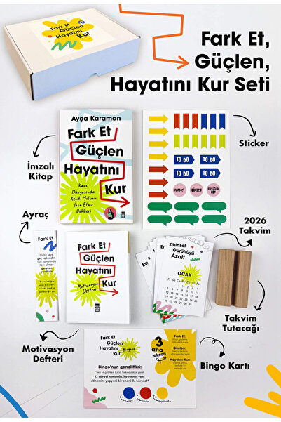 Timaş Yayınları Fark Et Güçlen Hayatını Kur Seti