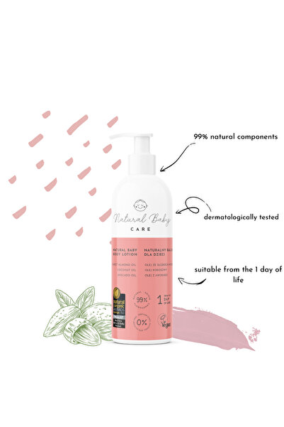 Natural Baby Care Lotiune de corp naturala pentru bebelusi 0+, 200ml