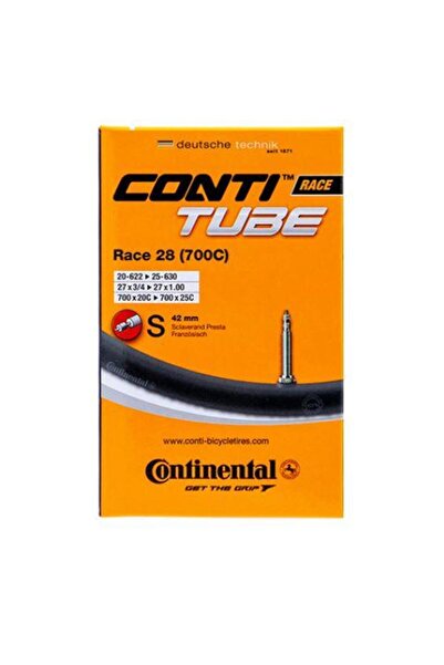 SARİSSA BİSİKLET Continental Race 700x20/32C İğne Sibop İç Lastik 42mm 28 Jan...