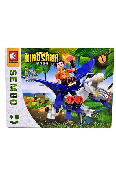 JPT Set de construcție cu dinozauri Sembo Robotic T-Rex, 112 piese