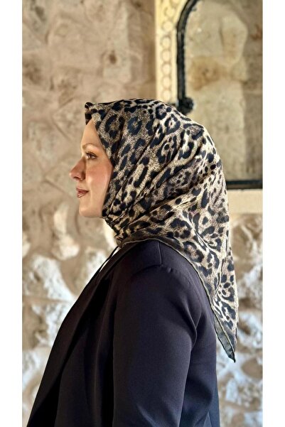 locella Soft Pamuk Eşarp Haki Yeşil