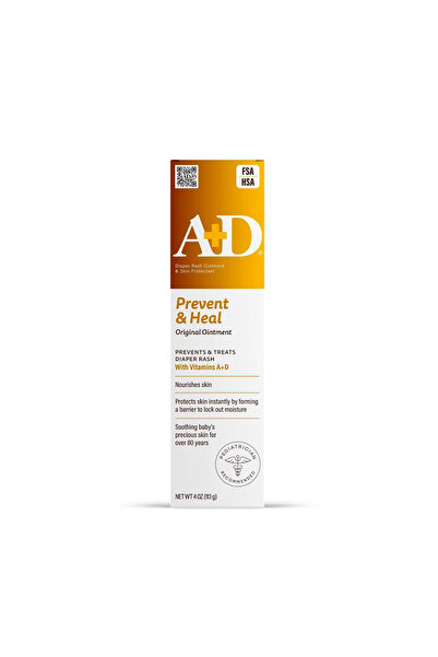 Ad A+D Prevent&Heal Pişik Önleyici ve (A ve D vitamini içeren) Krem 1.5Oz / 4...