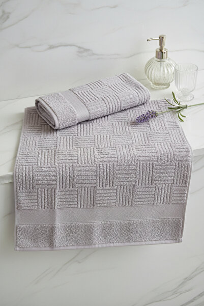 SAVESSA Raks Series 2-Piece Towel Set-Gift-Trunk-100% Cotton-Soft Texture-Qui...