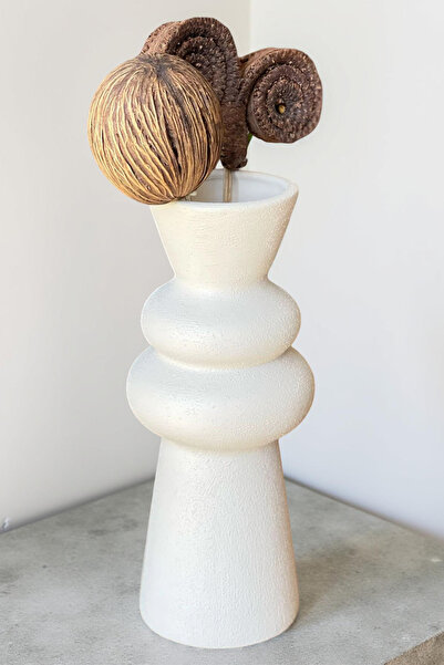 kareseramik Modern Dekoratif Soyut Tasarım Büyük Vazo