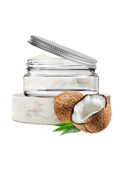 Zencefil Organik Deodorize Solid Coconut Oil 50 Ml. Deodorize 92 ° F Pure Coc...