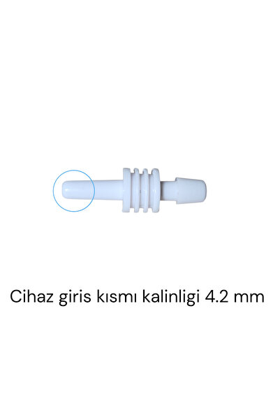 ARCHER Dijital Tansiyon Aleti Manşon Jak Adaptörü 4.2 mm – Düz Tip Bağlantı K...