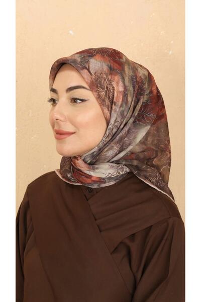 locella Soft Pamuk Eşarp Taba