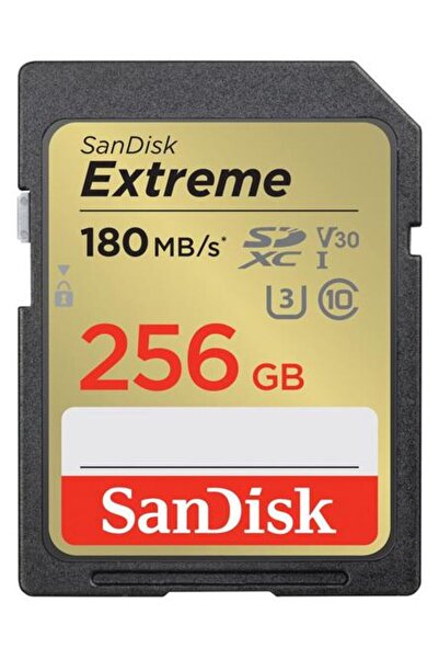 Other SANDISK SDXC Extreme Memory Card 256GB 180MB/s C10 V30 UHS-I U3 SDSDXVV...