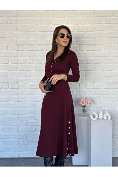 sorisso Çıt çıt detaylı elbise