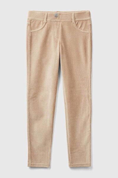 United Colors of Benetton Jeggings de catifea BEJ pentru femei/fete KJ B_Kodu...